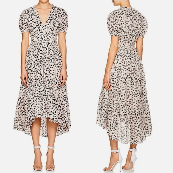 ULLA JOHNSON Evania Floral print Dress - Picture 1 of 7